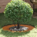 VidaXL Donica Corten Stal corten Średnia Wstawki dekoracyjne