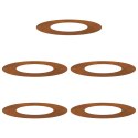VidaXL Donica Corten Stal corten Średnia Wstawki dekoracyjne