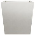 VidaXL Donice ogrodowe, 2 szt., 50x50x50 cm, stal nierdzewna