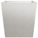 VidaXL Donice ogrodowe, 2 szt., 50x50x50 cm, stal nierdzewna