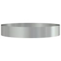 VidaXL Srebrna Donica Metalowa Galwanizowana Srebrna Metal Galwanizowany