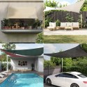 VidaXL Żagiel przeciwsłoneczny, 160 g/m², piaskowy, 4x4x4 m, HDPE