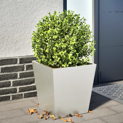 VidaXL Donica ogrodowa, 40x40x40 cm, stal nierdzewna