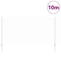 VidaXL Słupki ogrodzeniowe 10 szt. U-Channel 120 cm ocynkowana stal, vidaXL Sześciokątne ogrodzenie 1,2 x 10 m ocynkowana stal