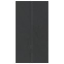 VidaXL Czarne Prostokątne Pokrycie Basenowe Plastik 420 x 220 cm