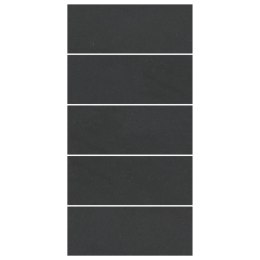 VidaXL Prostokątna Pokrywa Basenowa Czarna Polietylen 550 x 280 cm