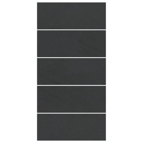 VidaXL Prostokątna Pokrywa Basenowa Czarna Polietylen 550 x 280 cm