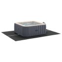 VidaXL prostokątne pokrycie basenowe Czarny PVC 300 x 220 cm Trwałe