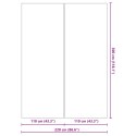 VidaXL prostokątne pokrycie basenowe Czarny PVC 300 x 220 cm Trwałe