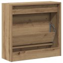 VidaXL Szafka na buty Artisan dąb 60x21x57 cm z materiału drewnopochodnego