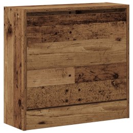 VidaXL Szafka na buty Stare drewno 60x21x57 cm Drewno inżynieryjne