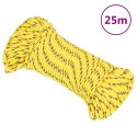  Linka żeglarska, żółta, 4 mm, 25 m, polipropylen