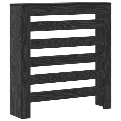 VidaXL Pokrywa na grzejnik Czarny Dąb 78x20x82 cm Drewno techniczne VidaXL Pokrywa na grzejnik Czarny Dąb 78x20x82 cm Drewno techniczne