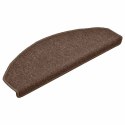 VidaXL Maty na schody 30 szt. Brązowe 65x24x4 cm