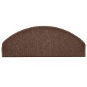 VidaXL Maty na schody 30 szt. Brązowe 65x24x4 cm