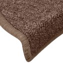 VidaXL Maty na schody 30 szt. Brązowe 65x24x4 cm