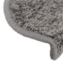 VidaXL Maty na schody 30 szt. Szare 65x21x4 cm