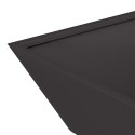 VidaXL Metalowa Donica Czarna Metal 50 x 50 x 15 cm Wstawki dekoracyjne