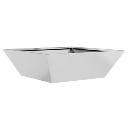 VidaXL Donica Metalowa Stal ocynkowana 50 x 50 x 15 cm Donica metalowa