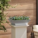 VidaXL Donica Metalowa Stal ocynkowana 50 x 50 x 15 cm Donica metalowa