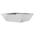 VidaXL Donica Metalowa Stal ocynkowana 50 x 50 x 15 cm Donica metalowa