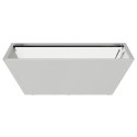 VidaXL Donica stalowa Stal ocynkowana 50 x 50 x 15 cm Trwała