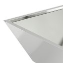 VidaXL Donica stalowa Stal ocynkowana 50 x 50 x 15 cm Trwała