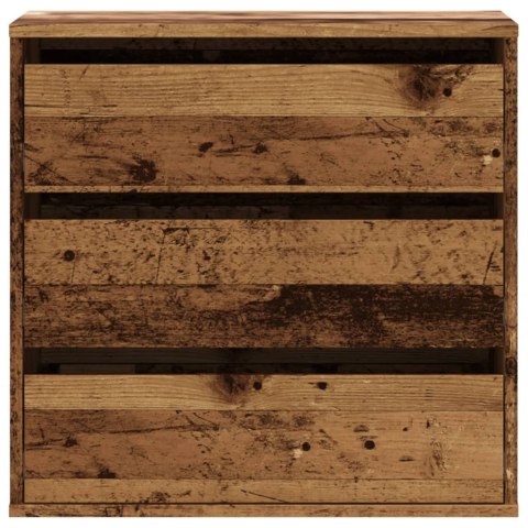 VidaXL Komoda, stare drewno, 60x41x58 cm, materiał drewnopochodny VidaXL Komoda, stare drewno, 60x41x58 cm, materiał drewnopochodny