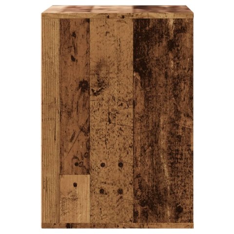 VidaXL Komoda, stare drewno, 60x41x58 cm, materiał drewnopochodny VidaXL Komoda, stare drewno, 60x41x58 cm, materiał drewnopochodny