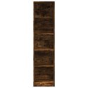 VidaXL Szafa, przydymiony dąb, 50x50x200 cm, materiał drewnopochodny