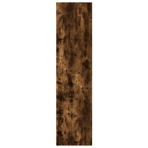 VidaXL Szafa, przydymiony dąb, 50x50x200 cm, materiał drewnopochodny VidaXL Szafa, przydymiony dąb, 50x50x200 cm, materiał drewnopochodny