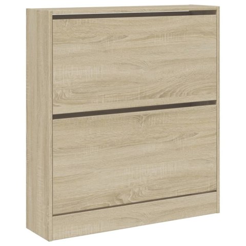 VidaXL Szafka na buty, dąb sonoma, 80x21x87,5 cm VidaXL Szafka na buty, dąb sonoma, 80x21x87,5 cm