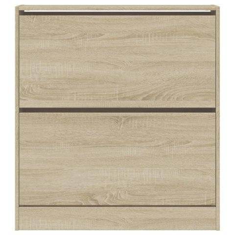VidaXL Szafka na buty, dąb sonoma, 80x21x87,5 cm VidaXL Szafka na buty, dąb sonoma, 80x21x87,5 cm