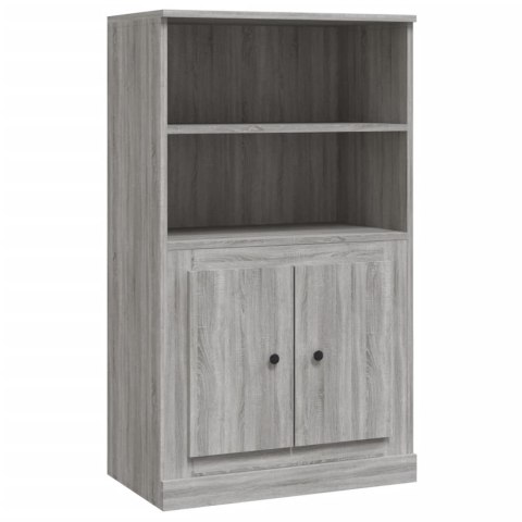 VidaXL Kredens, szary dąb sonoma, 60x35,5x103,5 cm VidaXL Kredens, szary dąb sonoma, 60x35,5x103,5 cm