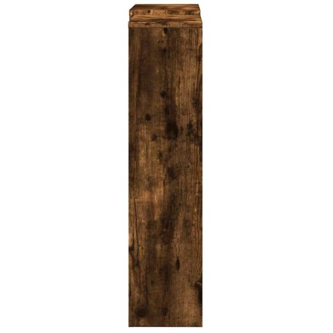 VidaXL Osłona na grzejnik, przydymiony dąb, 205x21,5x83,5 cm VidaXL Osłona na grzejnik, przydymiony dąb, 205x21,5x83,5 cm