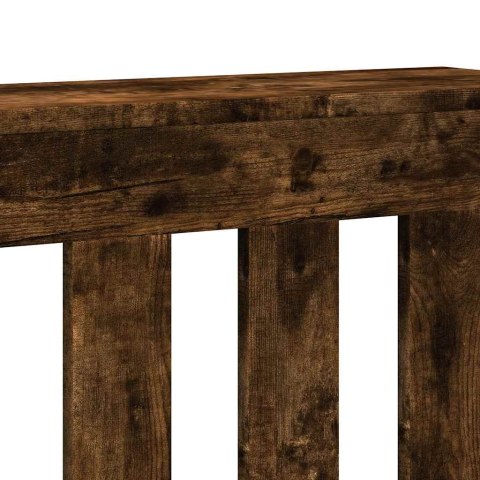 VidaXL Osłona na grzejnik, przydymiony dąb, 205x21,5x83,5 cm VidaXL Osłona na grzejnik, przydymiony dąb, 205x21,5x83,5 cm