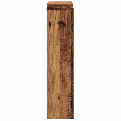 VidaXL Osłona na grzejnik, stare drewno, 205x21,5x83,5 cm VidaXL Osłona na grzejnik, stare drewno, 205x21,5x83,5 cm