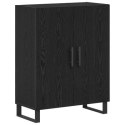 VidaXL Sekretarzyk Czarny Dąb 69,5x34x90 cm Drewno inżynieryjne