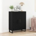 VidaXL Sekretarzyk Czarny Dąb 69,5x34x90 cm Drewno inżynieryjne