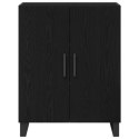 VidaXL Sekretarzyk Czarny Dąb 69,5x34x90 cm Drewno inżynieryjne
