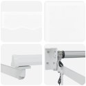 VidaXL Automatyczna Markiza Chowana Biała 300x250 cm, vidaXL Materiał wymienny do markizy o ramie 3x2,5 m Biała