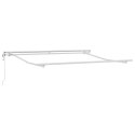 VidaXL Automatyczna Markiza Chowana Zielono-Żółta 300x250 cm, vidaXL Materiał wymienny do markizy 3x2,5 m Zielono-Żółta
