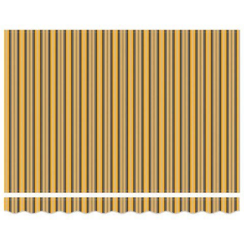 VidaXL Automatyczna markiza chowana w paski 300x250 cm VidaXL Automatyczna markiza chowana w paski 300x250 cm