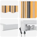 VidaXL Automatyczna markiza chowana w paski 300x250 cm