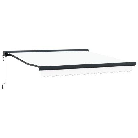 VidaXL Markiza Automatyczna Chowana Biała 300x250 cm, vidaXL Materiał na wymianę do ramy 3x2.5 m Biały VidaXL Markiza Automatyczna Chowana Biała 300x250 cm, vidaXL Materiał na wymianę do ramy 3x2.5 m Biały