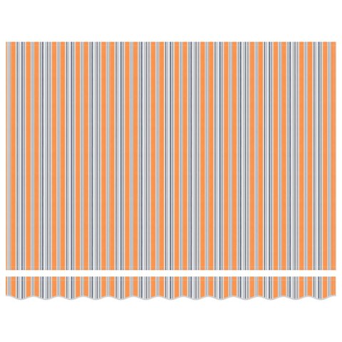 VidaXL Ręczna markiza chowana z wielokolorowym paskiem LED 300x250 cm VidaXL Ręczna markiza chowana z wielokolorowym paskiem LED 300x250 cm