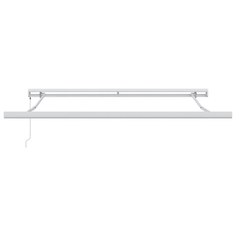 Jasnoszara ręczna markiza zwijana vidaXL 350x250 cm, Materiał zastępczy vidaXL dla ramy 3.5x2.5 m jasnoszary Jasnoszara ręczna markiza zwijana vidaXL 350x250 cm, Materiał zastępczy vidaXL dla ramy 3.5x2.5 m jasnoszary