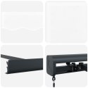 Markiza ręczna vidaXL Biała 350x250 cm, Materiał do wymiany markizy vidaXL dla ramy 3,5x2,5 m Biała