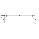 Markiza ręczna vidaXL z LED jasnoszara 350x250 cm, Tkanina wymienna do markizy vidaXL 3,5x2,5 m jasnoszara