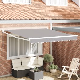 Ręczna Markiza vidaXL Szara 350x250 cm, Materiał zamienny do markizy vidaXL 3.5x2.5 m Szary